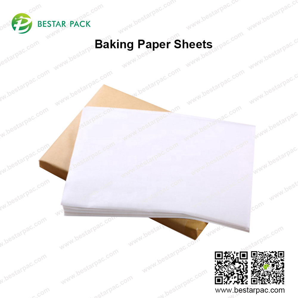 Folhas de papel manteiga