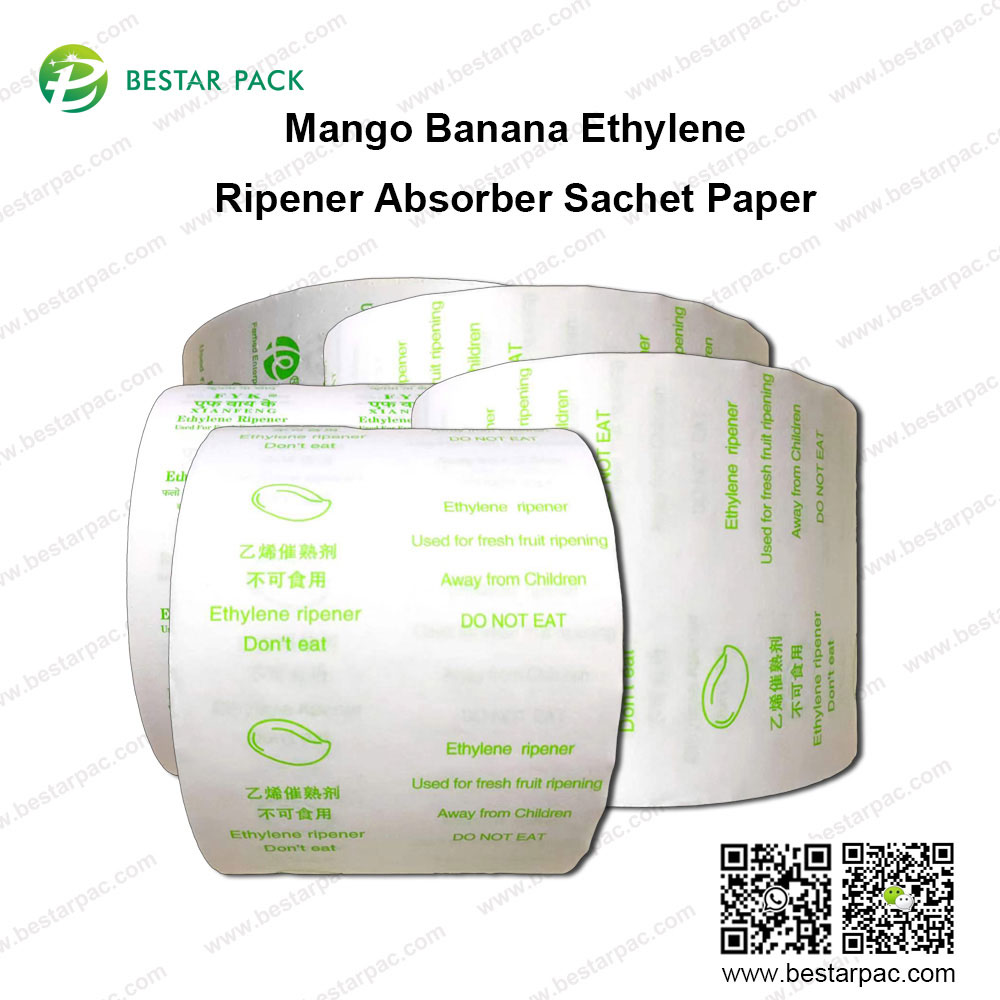 Saquinho de papel absorvente de amadurecimento de etileno manga banana