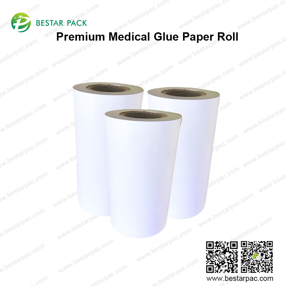 Rolo de papel de cola médica premium