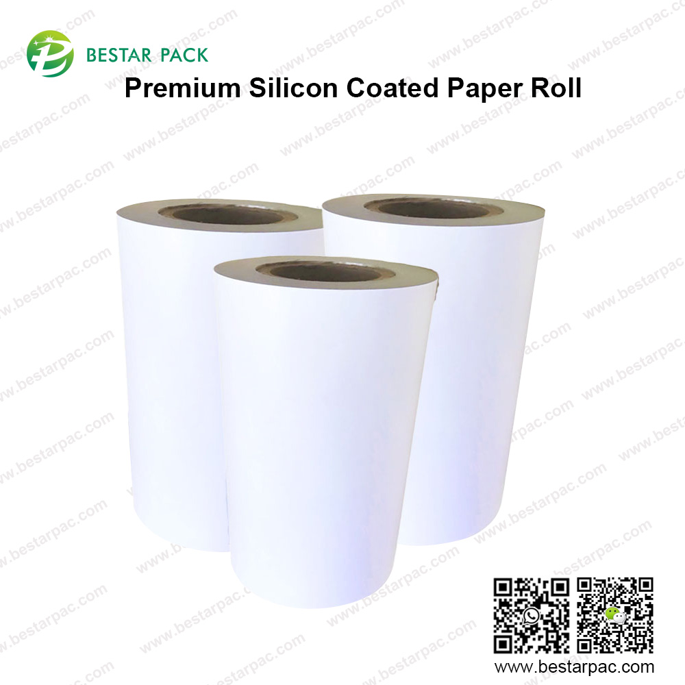 Rolo de papel revestido de silicone premium